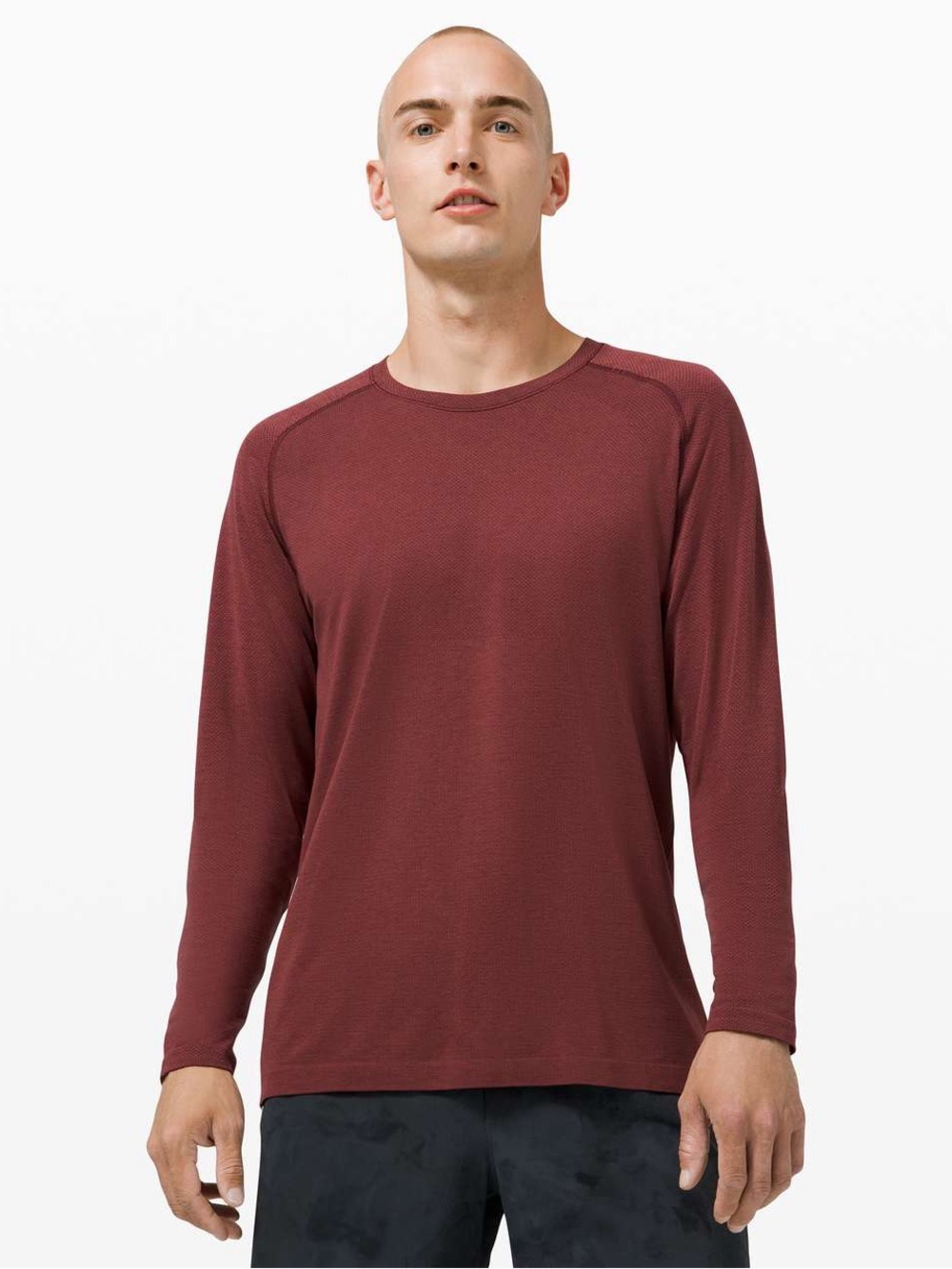 XL Lululemon Metal Vent Tech Long Sleeve 2.0 Burgundy Maroon Performance Mens